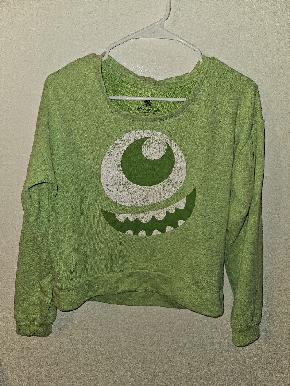 Disney Parks Womans "Mike" Monster Sweater Size M